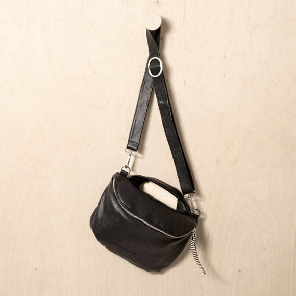 Daniella Lehavi Iconic Mia Crossbody Genuine Leather Bag - Picture 2 of 14